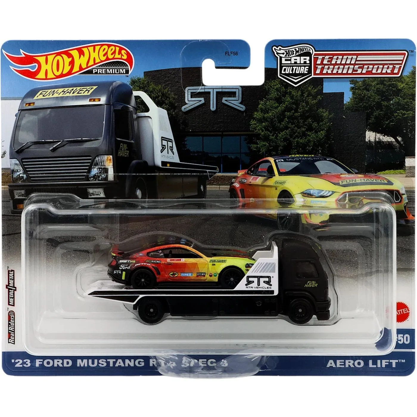 Hot Wheels - Ford Mustang RTR Spec 5 + Aero Lift
