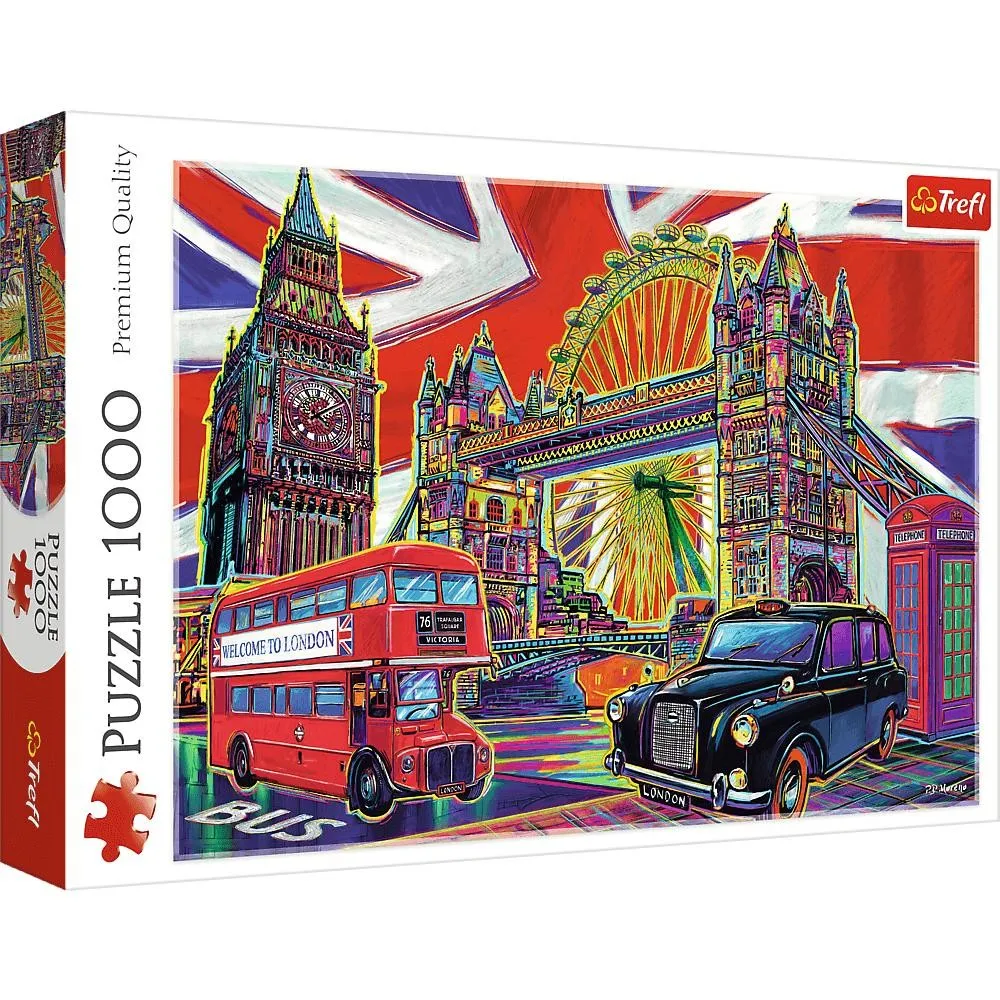 Trefl - Colours of London 1000 bitar