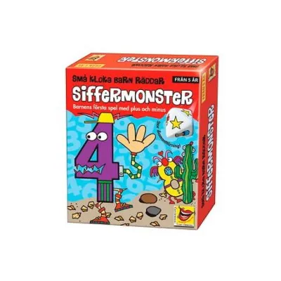 Siffermonster - Små kloka barn räddar