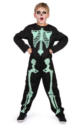Halloween - Skelett Utklädnad