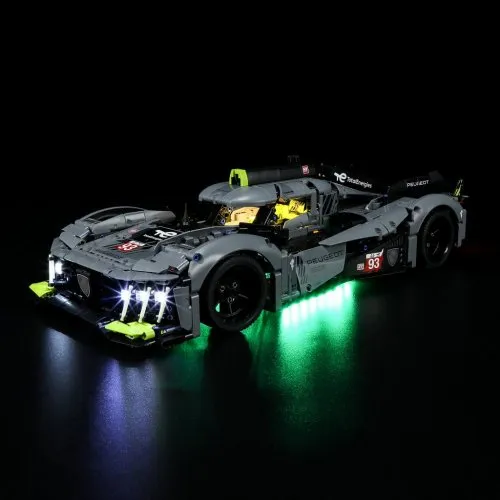 Technic - Belysning till PEUGEOT 9X8 24H Le Mans Hybrid Hypercar