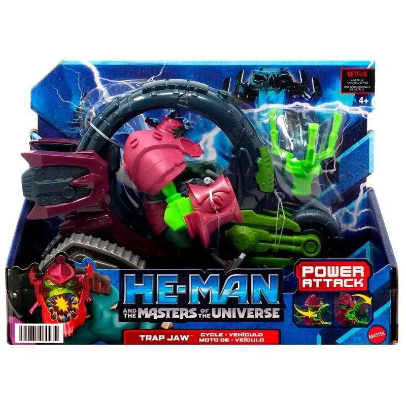 He-Man - Figur och fordon Trap Jaw Cycle