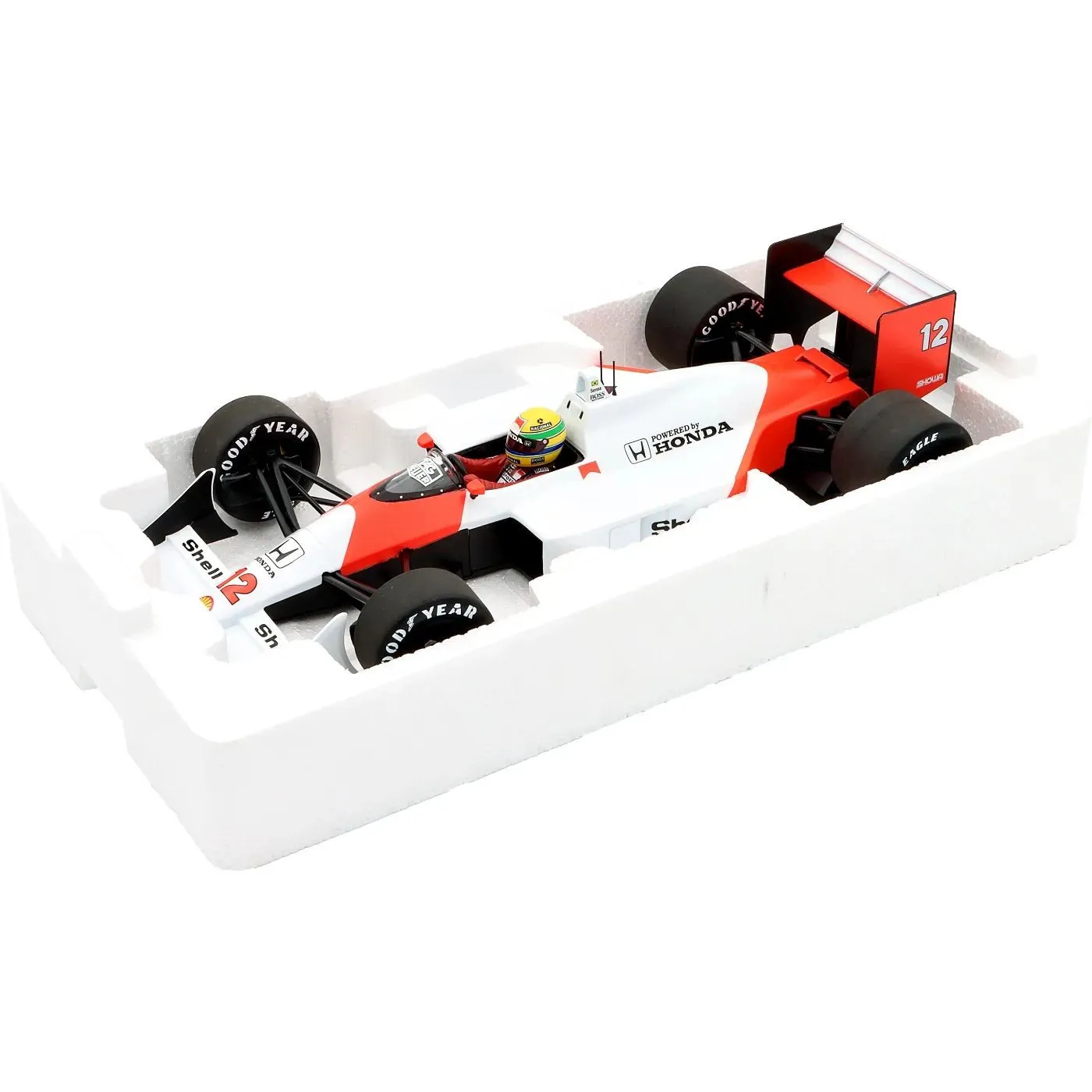 McLaren - Honda MP4/4 - WC 1988 - Ayrton Senna - 1:18