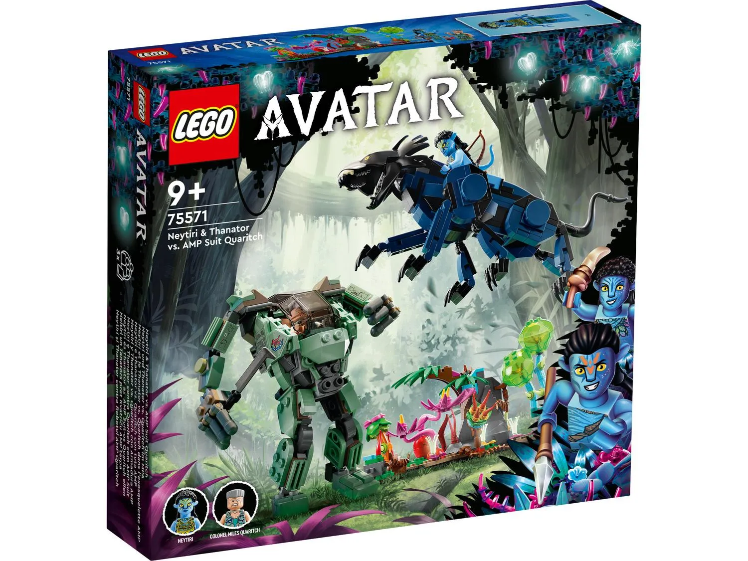 LEGO - Avatar Neytiri och Thanator mot AMP Suit Quaritch