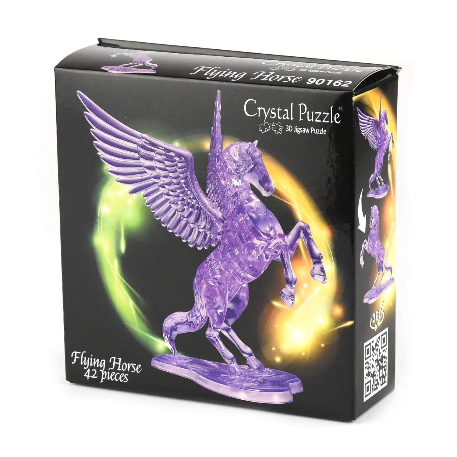Crystal Puzzle - 3D Flygande Häst 42 bitar