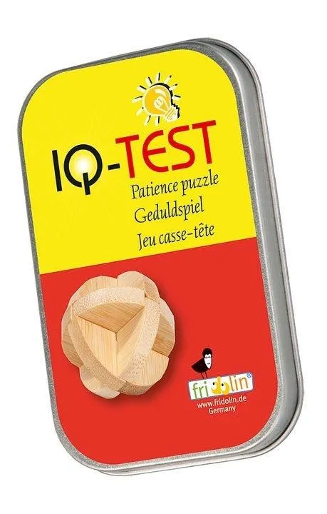 IQ-test - Bambu 3D-pussel i metallask