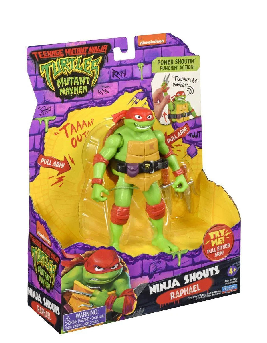 Turtles - Mutant Mayhem Figur med ljud