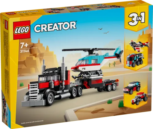 LEGO - Creator Flakbil med helikopter