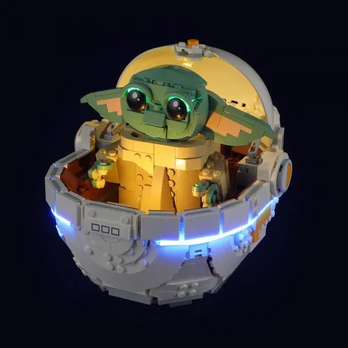 Star Wars - Grogu med Hover Pram