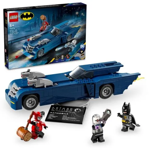 LEGO - Batman med Batmobile mot Harley Quinn och Mr. Freeze