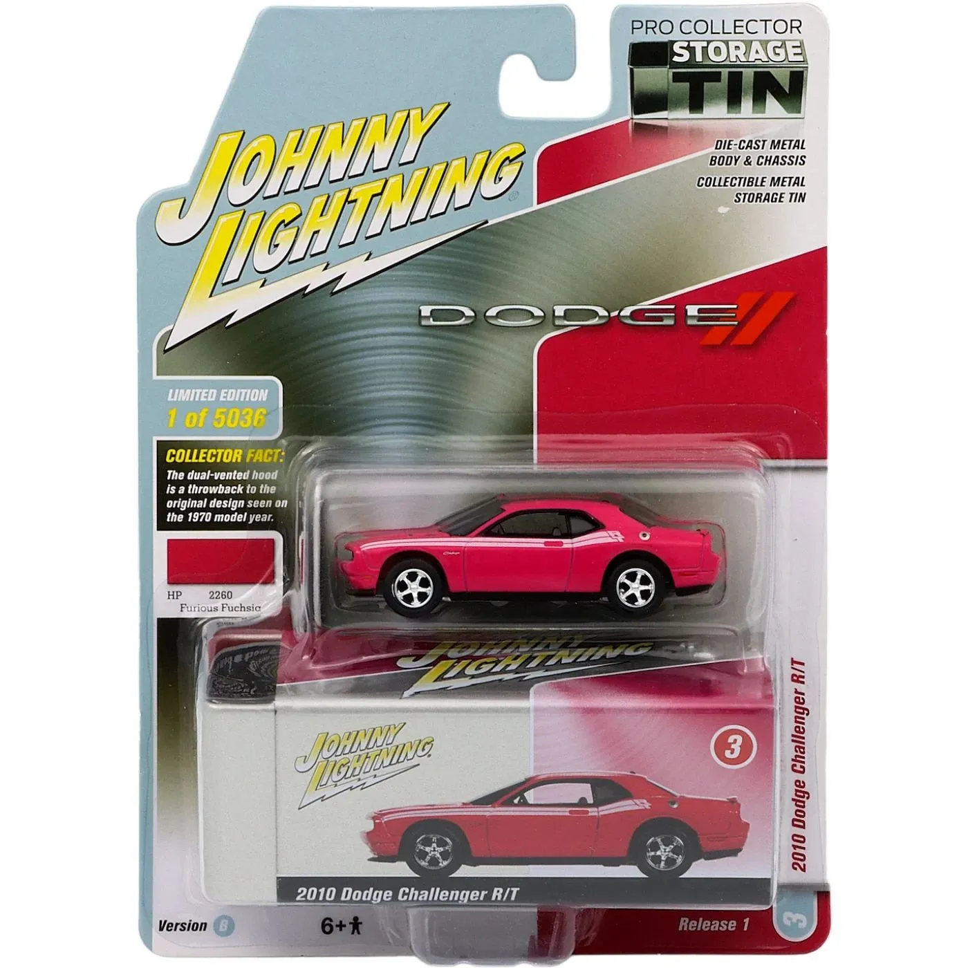 Johnny Lightning - Dodge Challenger R/T 1:64