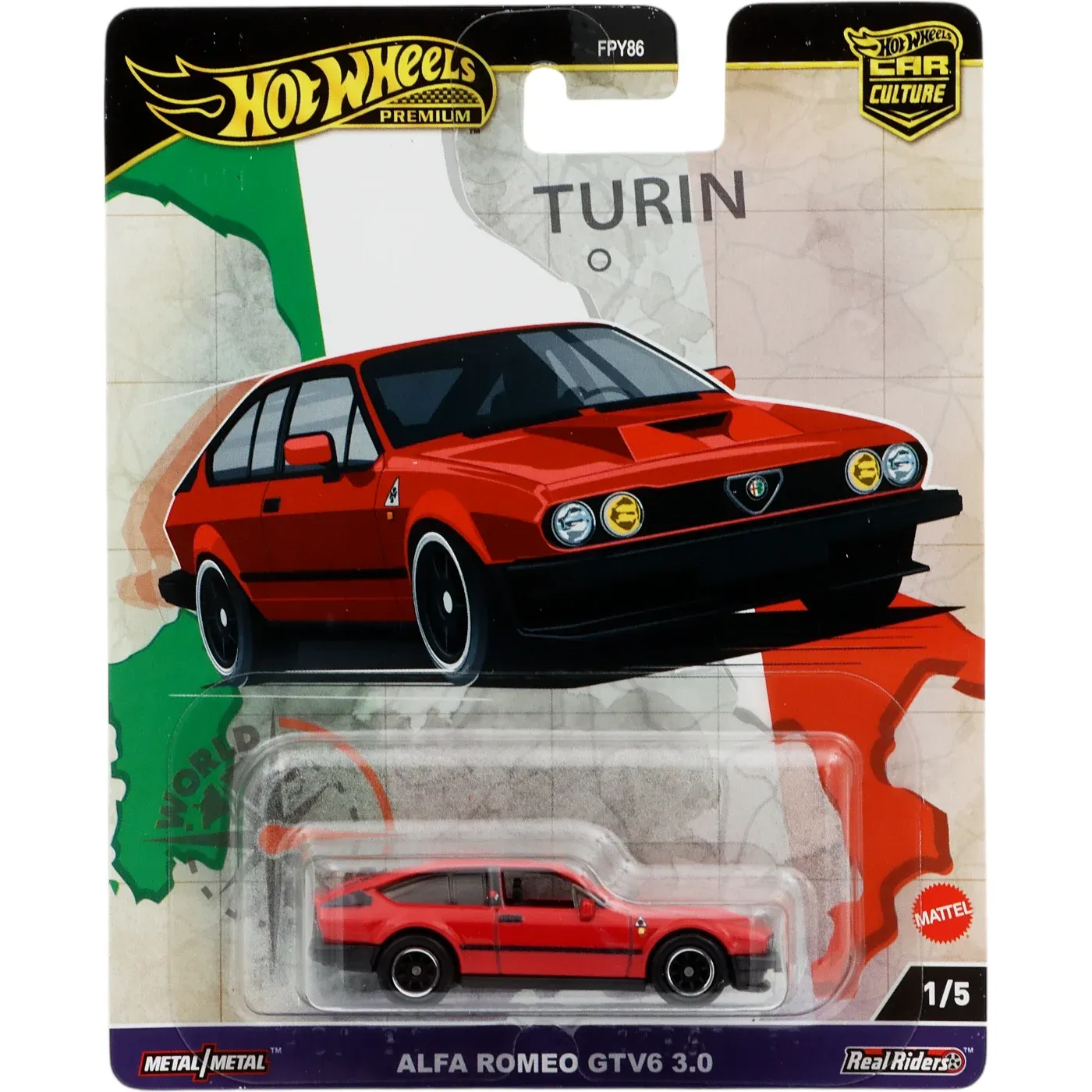 Hot Wheels - Alfa Romeo GTV6 3.0 World Tour