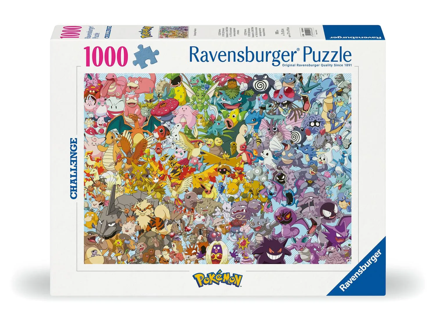 Pokemon - Pussel 1000 bitar