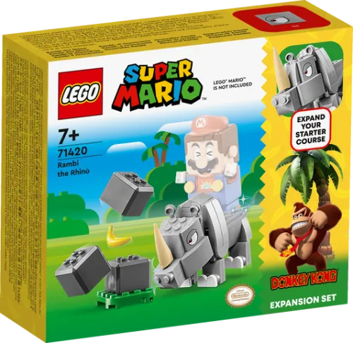LEGO - Super Mario Noshörningen Rambi Expansionsset