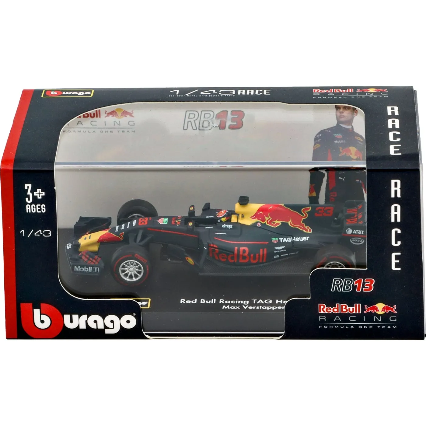 Bburago - F1 - Red Bull - RB13 - #33 Max Verstappen