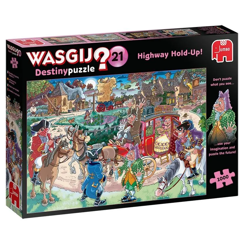 Wasgij - Destiny 21 Highway Hold-Up Pussel 1000 bitar