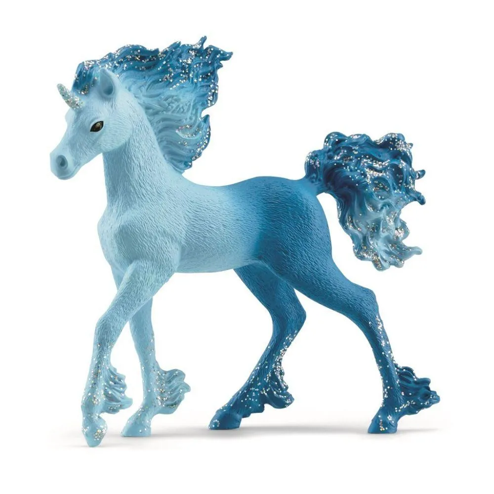 schleich - BAYALA Elementa Vatten Flamma enhörningsföl
