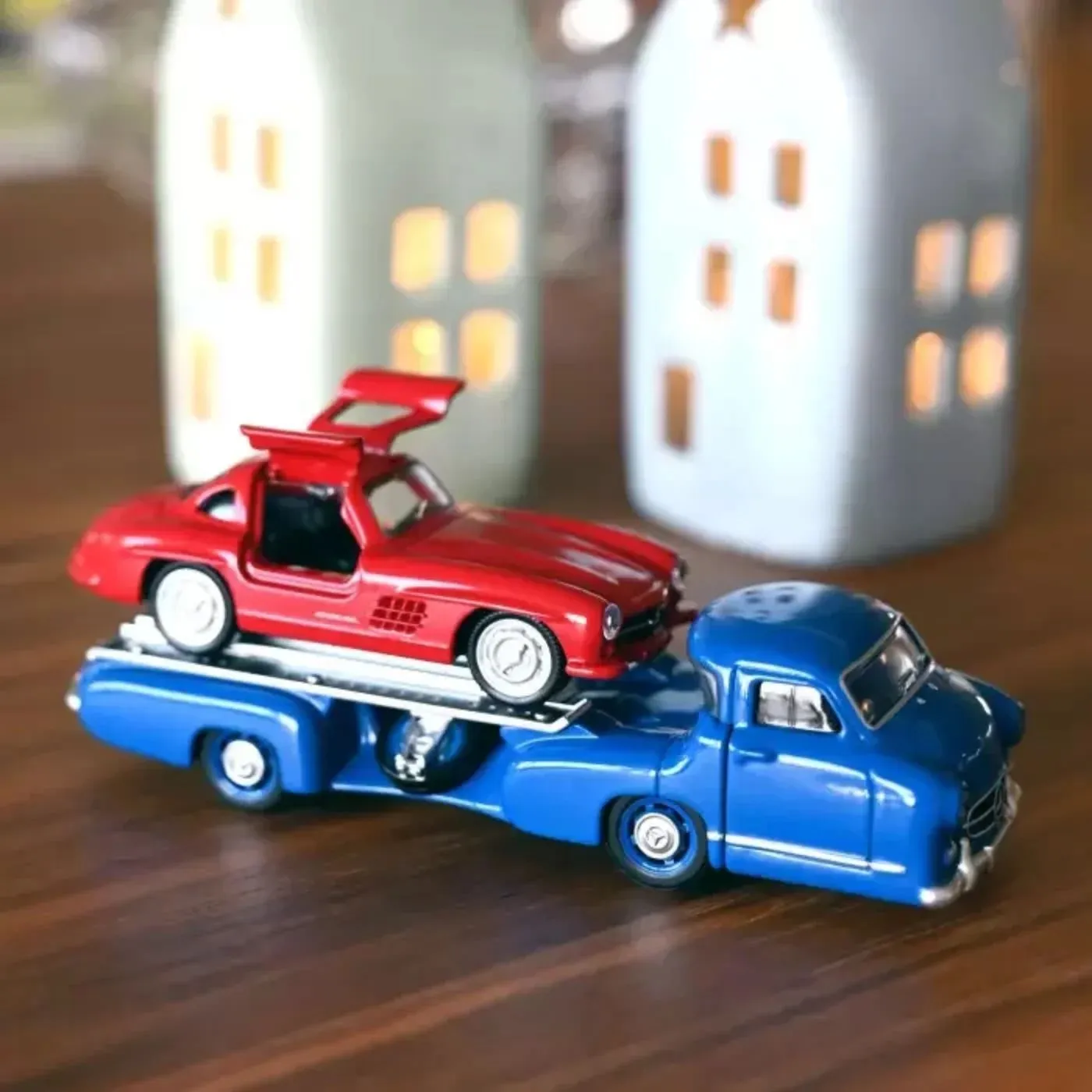 Mercedes-Benz - Renntransporter + MB SL 1955