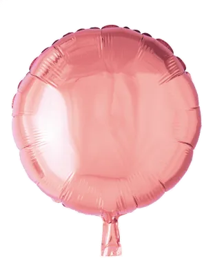 Folieballong - rund, 46 cm