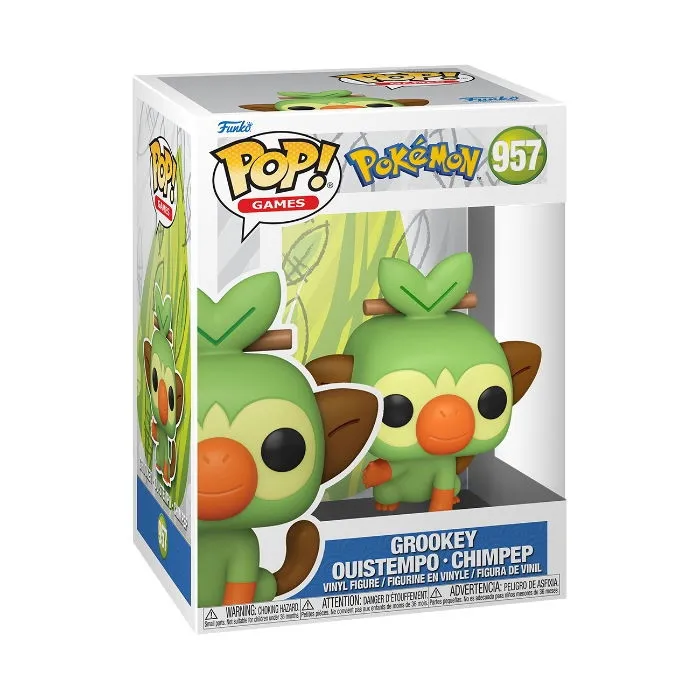 Funko - POP! Games Pokemon Grookey