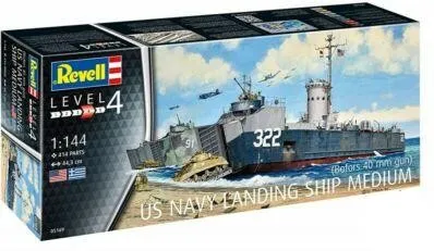 Revell - US Navy Landing Ship Medium Modellbyggsats