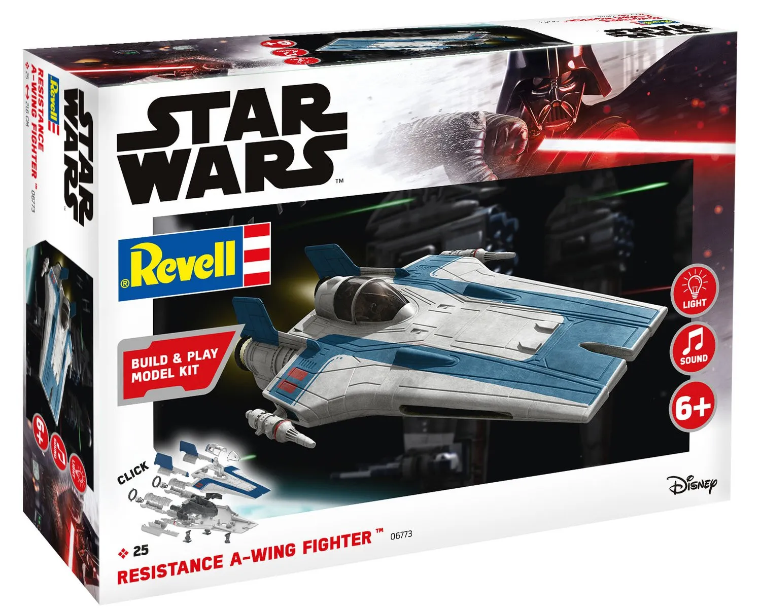 Revell - Star Wars Resistance A-wing Fighter Modellbyggsats