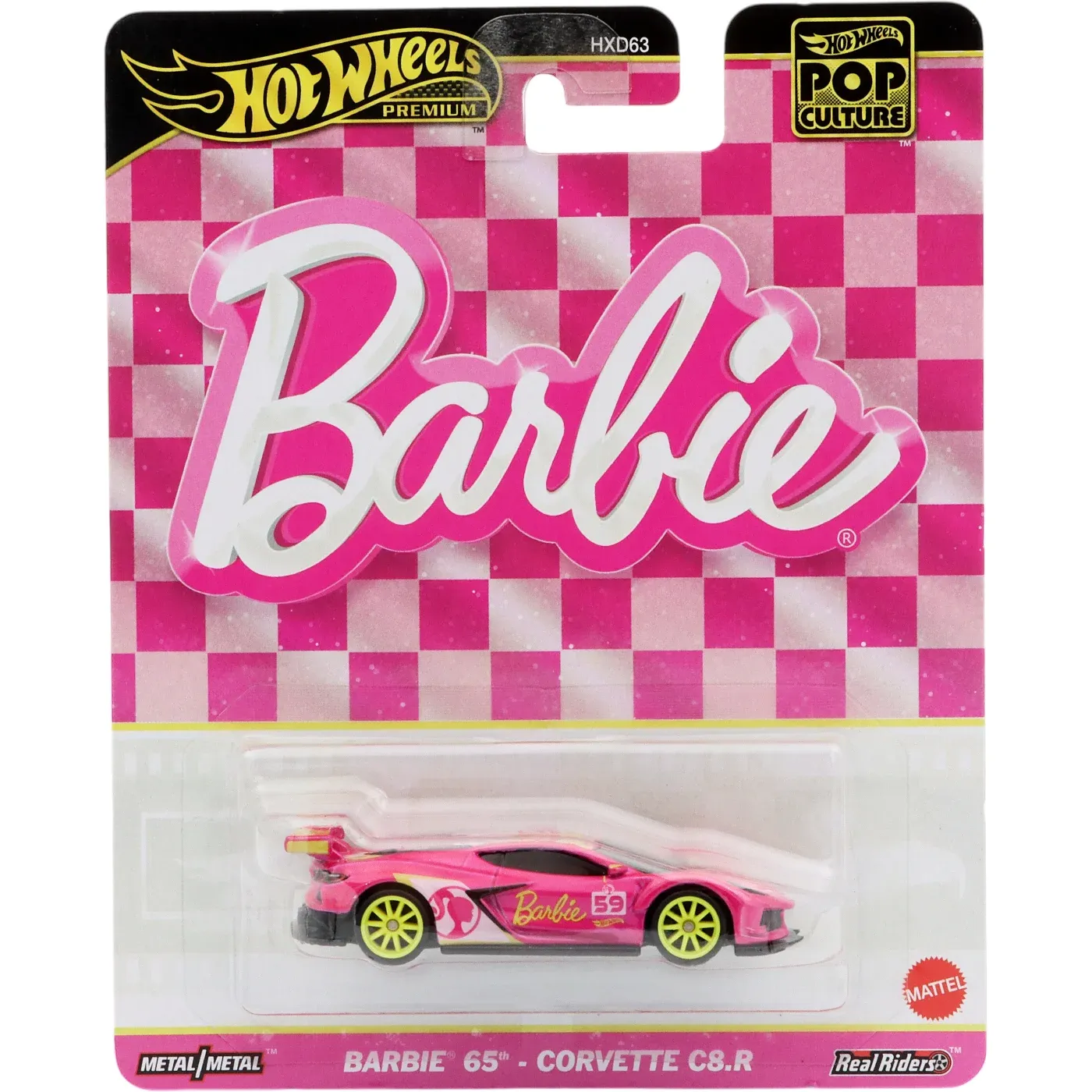 Barbie - Corvette C8.R - Hot Wheels