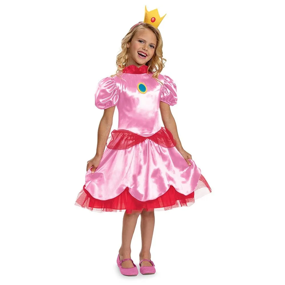 Super Mario - Princess Peach Utklädning