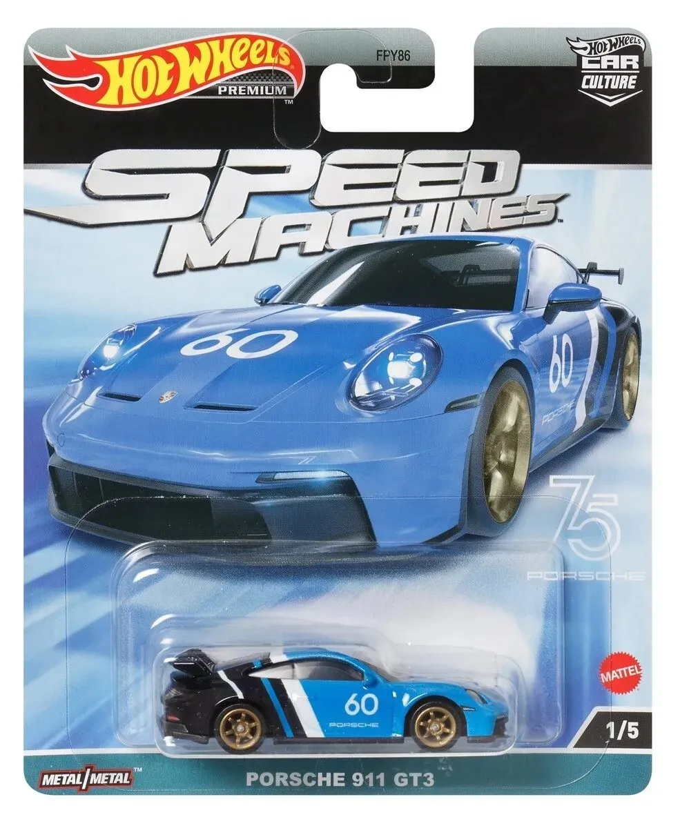 Hot Wheels - Porsche 911 GT3 Speed Machines