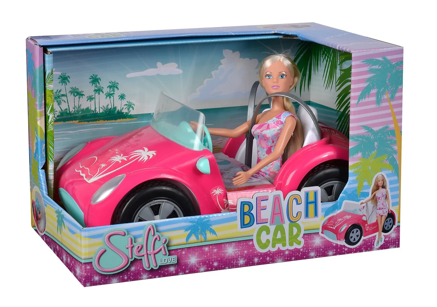 Steffi Love - Beach Car Bil med docka