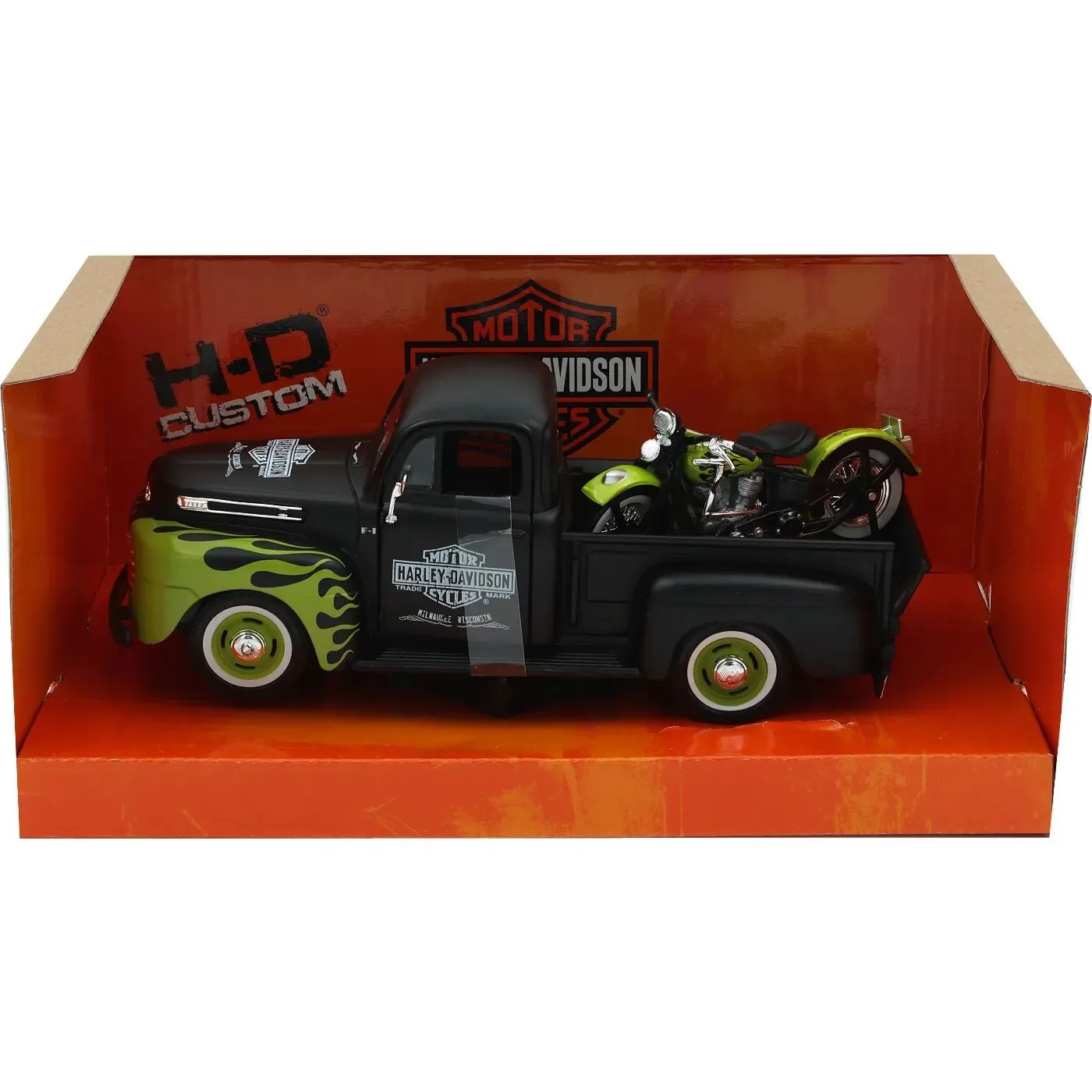 Maisto - 1948 Ford F-1 Pickup + HD 1948 FL Panhead