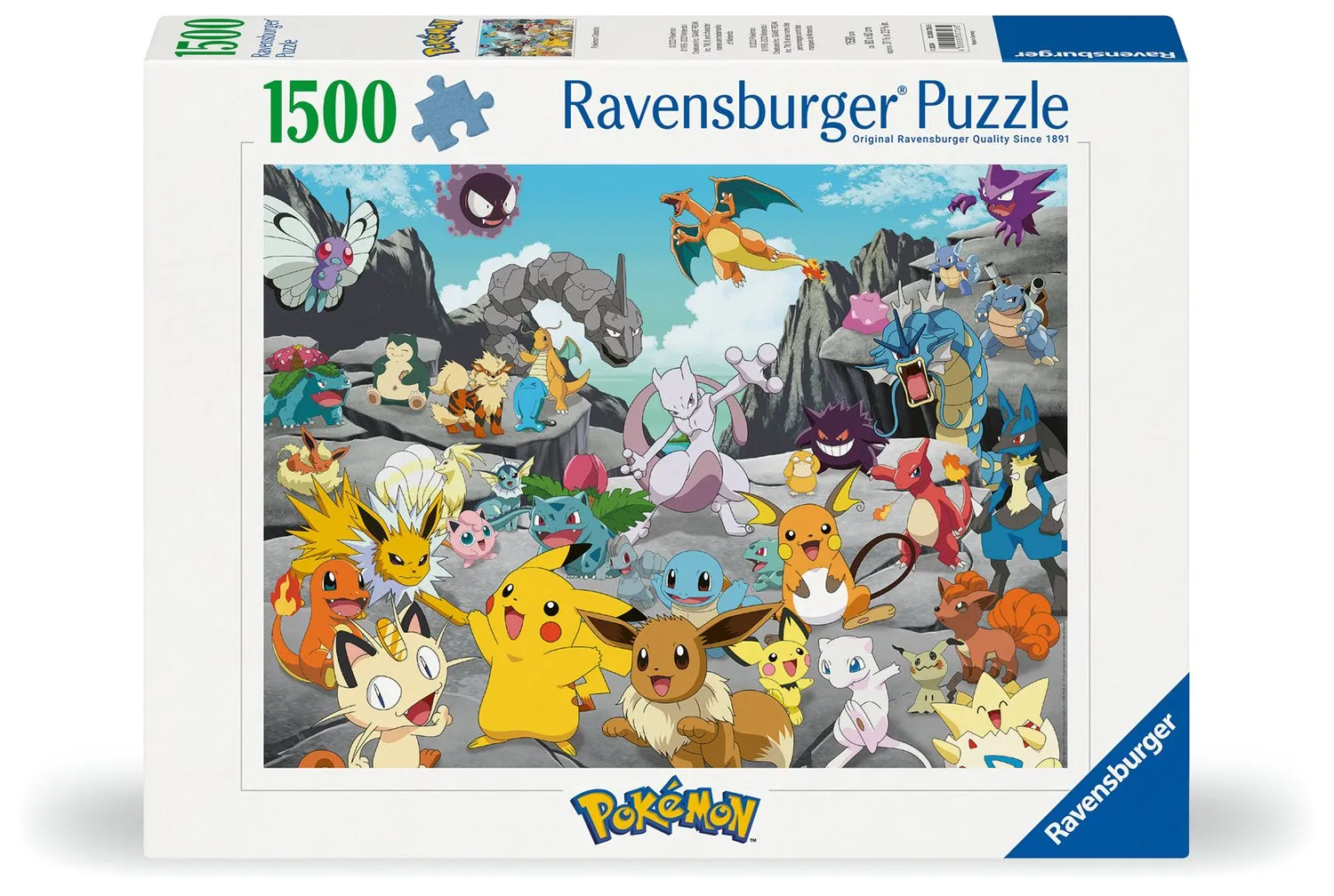 Pokemon - Pussel 1500 bitar