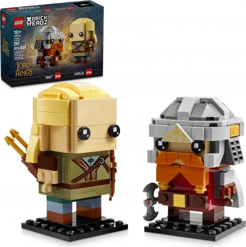 LEGO - BrickHeadZ Legolas & Gimli