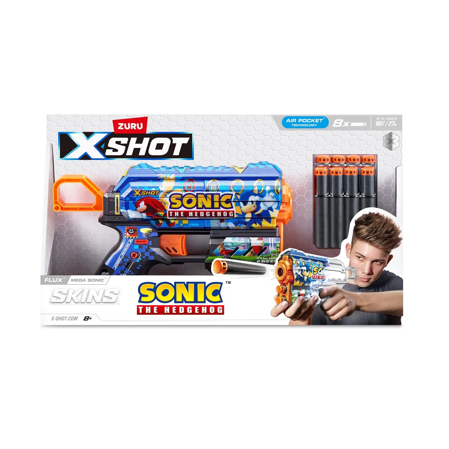 X-shot - Sonic Skins Flux Mega Sonic