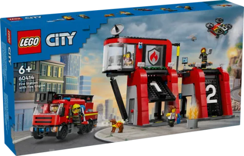 LEGO - Brandstation med brandbil