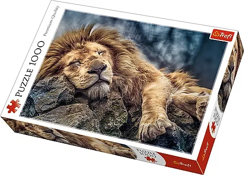 Sleeping lion - Pussel 1000 bitar