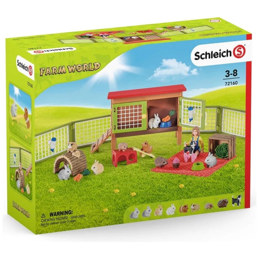 schleich - FARM WORLD Picknick med små husdjur