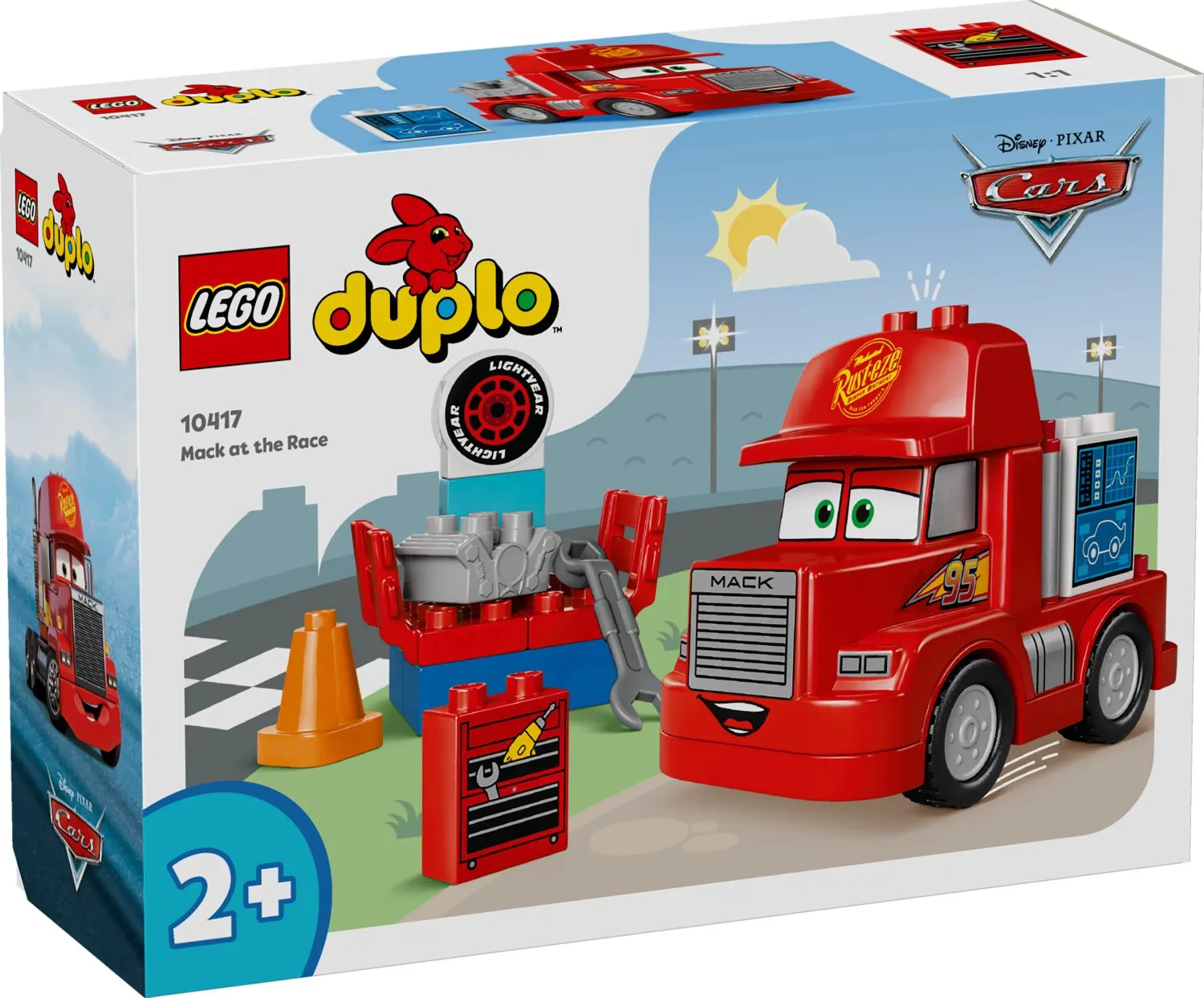 LEGO - Duplo Mack på tävlingen