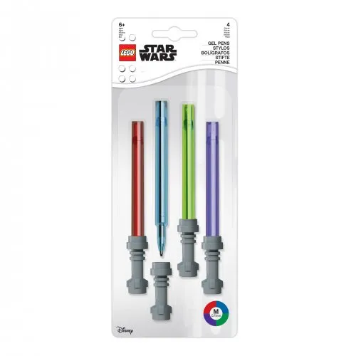 LEGO - Ljussabelgelpennor multipack