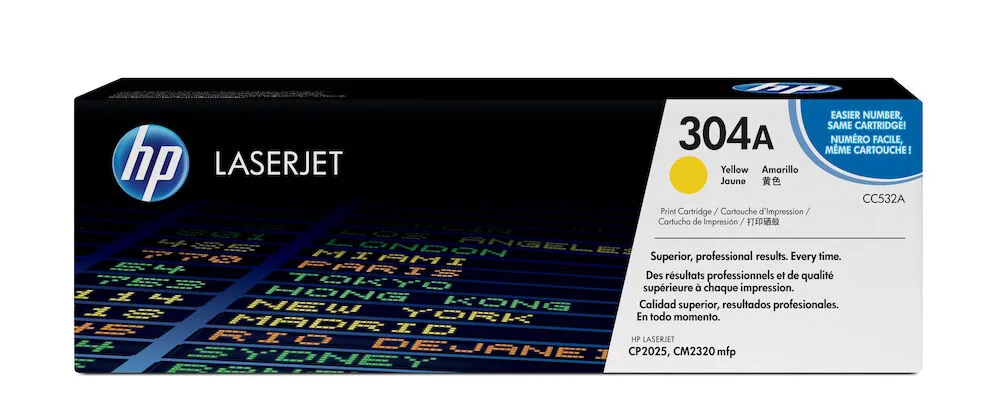 HP - Toner 304A CC532A