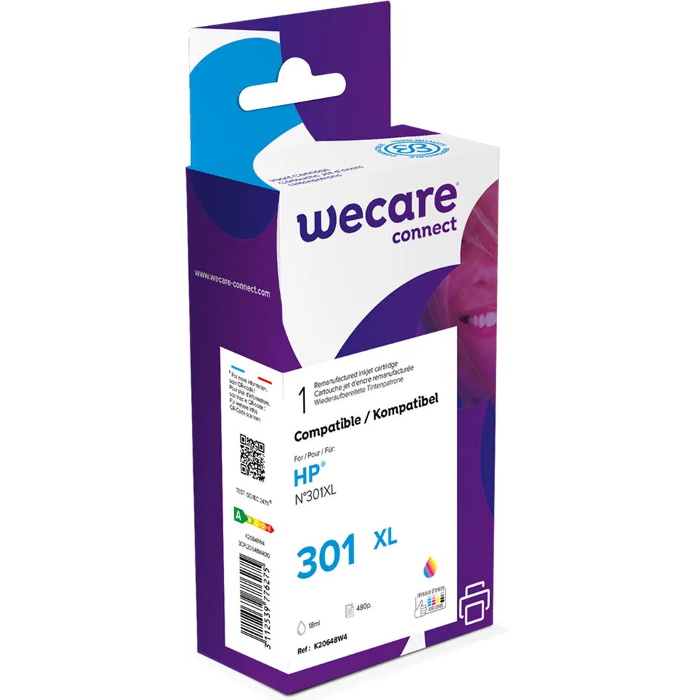 Wecare Bläck 301XL CMY 3-färg