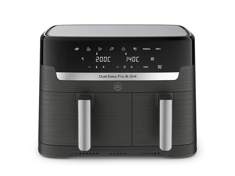 OBH Nordica - Dual Easy Fry & Grill XL Air fryer