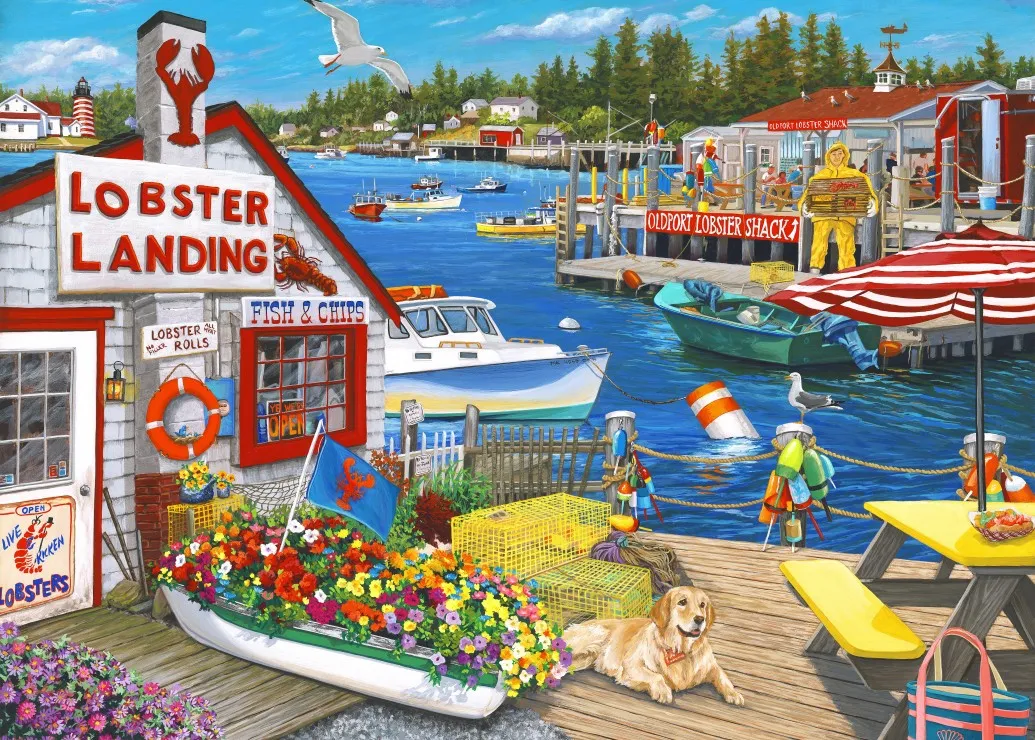 Pussel Lobster Landing