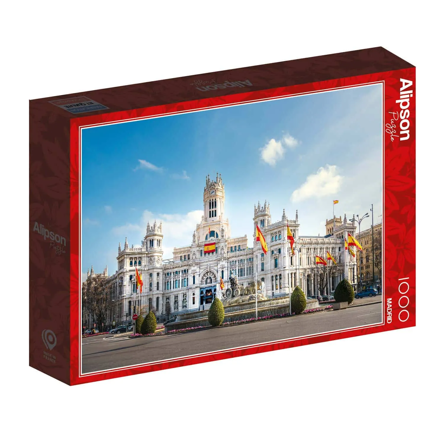 Pussel Madrid Spanien 1000 bitar