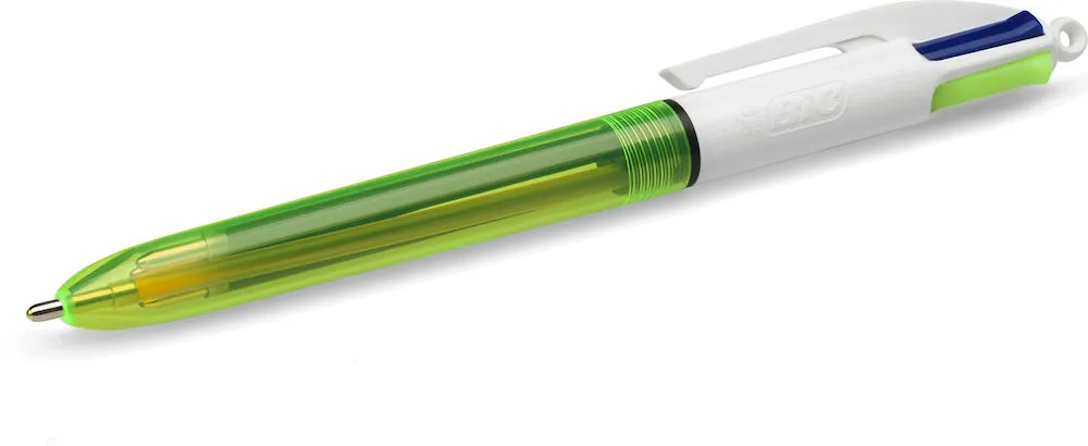 Bic Kulspetspenna Grip Fluo