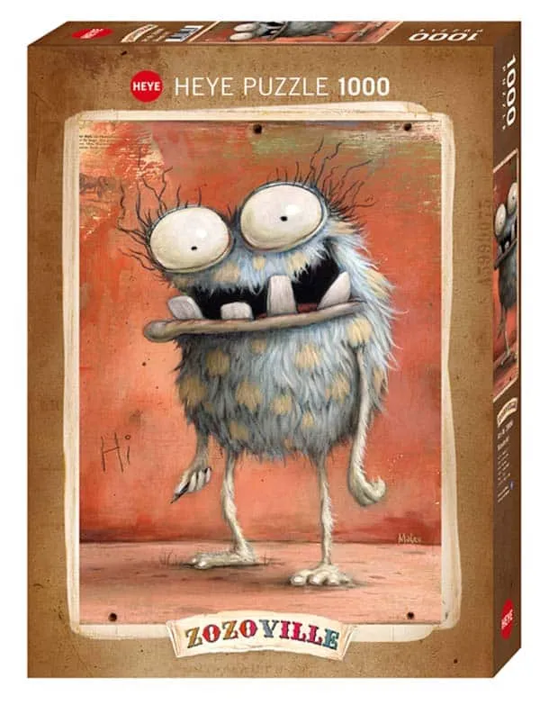 Pussel - Zozoville, Monsta Hi! 1000 Bitar