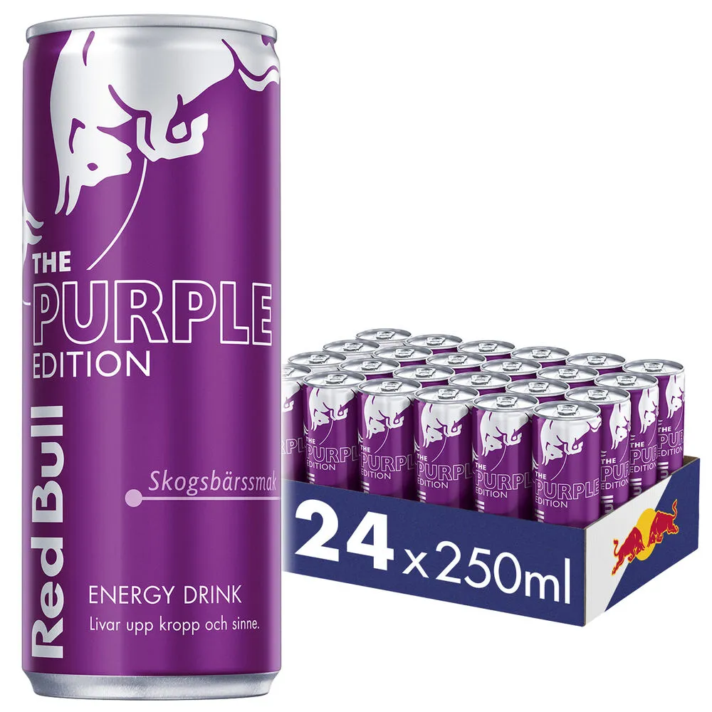 Red Bull Energidryck Purple Edition