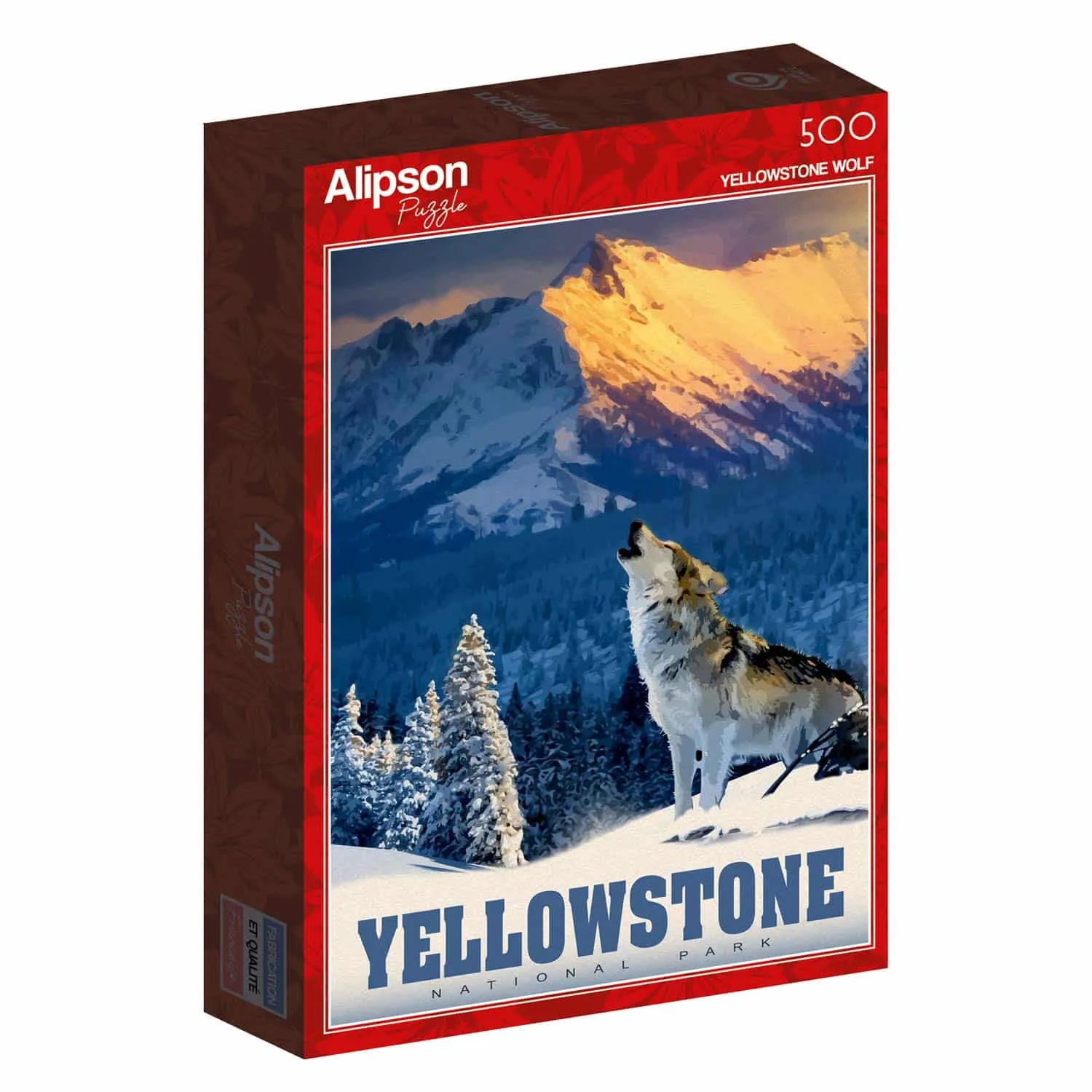Pussel - Yellowstone varg