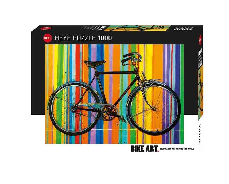 Pussel - Bike Art Frihet Deluxe 1000 Bitar