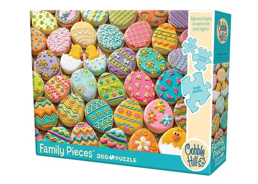 Familjepussel Påskkakor